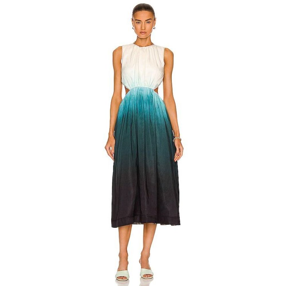 AJECosmos Cut Out Midi Dress